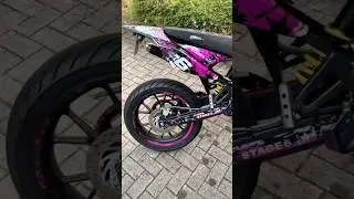 Derbi Senda 50 x-treme 🩷#derbisenda #supermoto #50ccm #moped #girl