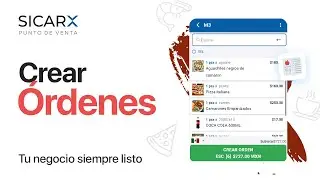 Crear &Oacute;rdenes en SICAR X