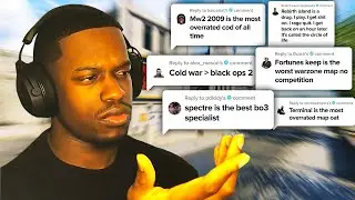 Reading The MOST FADED Call of Duty Hot Takes!