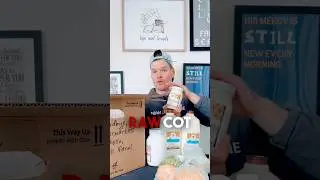 Unboxing (Raw Goat Milk, Fruit, Raw Cheese)