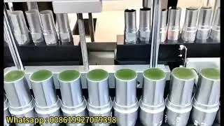 Lipstick Lip Balm Gel Production Line Fully Automated Chilling Freezing Tunnel Machine