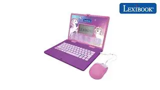 JC601UNI &ndash; Unicorn Bilingual Educational Laptop with 164 activities - Lexibook