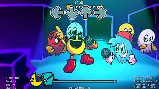 FNF Mod VS Pac-Man V1.5 Update new power up Gameplay!!!! (Check description i guess idk)