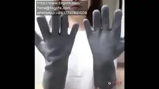 Reusable Silicone rubber washing gloves