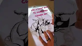 make clean art wolverine Carnage comic inking