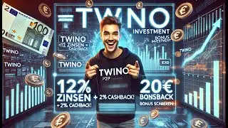 💸 TWINO: 2 % Cashback + 20 &euro; Bonus! So holst du dir 12 % Zinsen mit P2P-Krediten