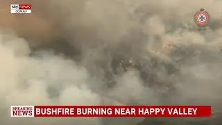 Emergency bushfire warning issued for Queensland's Fraser Island