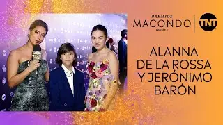 Alanna de la Rossa y Jer&oacute;nimo Bar&oacute;n en la alfombra de los Premios Macondo 2022 | #PremiosMacondoTNT