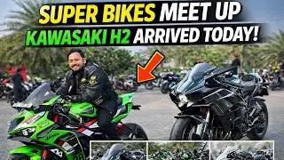 India Superbike Meet 🏍️ | Kawasaki H2 Entry Shocks Everyone 😱