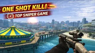 Pure Sniper City Gun Shooting Gameplay | Offline PvP FPS Missions | Top Android Sniper Game 2025