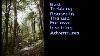 Best trekking routes in the USA for awe-inspiring adventures