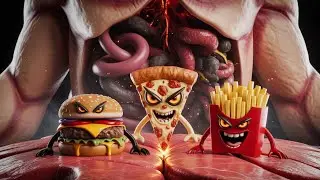 Junk Food Side effects on Body | Human Anatomy | @deepviewanatomy-01
