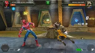 SPIDER-MAN vs ROCKET! 💥 Can Webs Stop Rocket's GIGANTIC GUNS?! (Guardians of the Galaxy Fight)