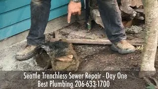 Sewer Backup Repair by Seattle Best Plumbing (206) 633-1700