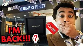 I'M BACK WITH A NEW AUDEMARS PIGUET WATCH