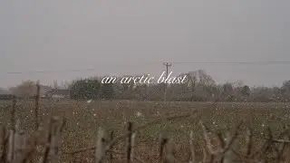 an arctic blast | snow, cheese toasties and a jigsaw puzzle❄️ [silent vlog]