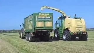 Loonwerken Vermote Jelle  met  KRONE BIG X