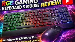 Ant Esports KM500W Pro Review 🔥 Wireless RGB Keyboard & Mouse | Budget Gaming Combo?