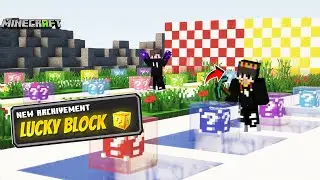 LUCKY BLOCK RACE WITH MY FRIENDS 😂 GONE WRONG