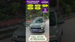 KA43 - 2023 Hyundai Exter S Petrol manual for sale ||