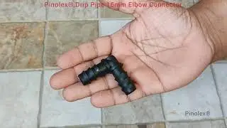 Pinolex&reg; 16mm Drip Pipe Elbow Connector