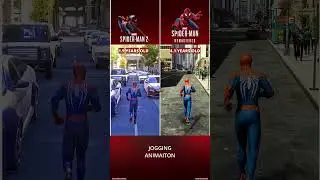 SPIDER MAN REMASTER VS SPIDER MAN COMPARISON 2