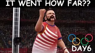 SHATTERING THE HAMMER THROW RECORD IN  Olympic Games Tokyo 2020 part 6