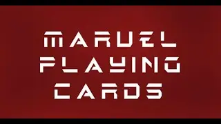 MARVEL playing cards 2020