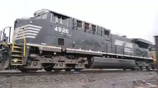 NS intermodel at train crossing