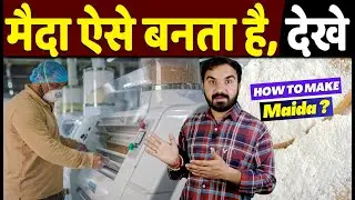 मैदा कैसे बनता है ? | how to make maida | aata chaki | maida chaki | maida kaise banta hai | flour