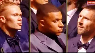Ballon D&rsquo;or 2023 award ceremony. #fifa #messi #ronaldo #mbappe #halland #ballondor  #award
