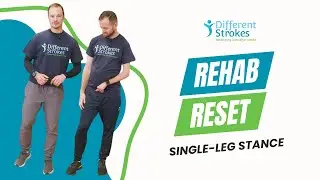 Rehab Reset Single-Leg Stance (with Support) &ndash; Improve Balance & Leg Strength