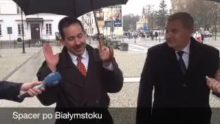 Ambasador USA w Polsce Stephen D. Mull w Białymstoku