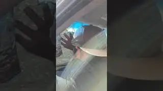 Film removal trash bag method.