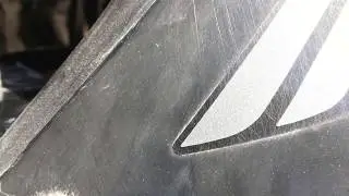 Reparar carenado moto fibra vidrio Honda CBF 125 / Repair fairing motorcycle glass fiber