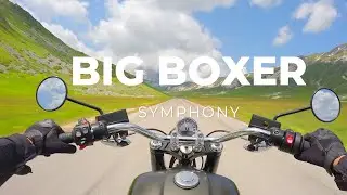 BMW R18 | Engine sound only | Gran Sasso d'Italia