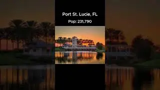 Random US Towns: Port Saint Lucie, FL #shorts
