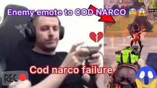 COD NARCO FAILURE AND GETS EMOTES FROM ENEMY 😢 cod narco reaction live | cod narco hates teammates