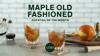 How to Make a Maple Old Fashioned | Cocktail Recipes