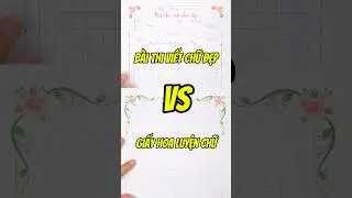 Giấy luyện chữ đẹp, b&agrave;i thi viết chữ đẹp. #dodunghoctap #reviewvanphongpham #tiểuhọc