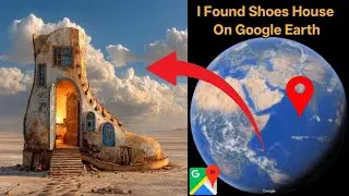 I Found Shoes House On Google Earth #googleearth#viralvideo#googlemaps #findearthhand 