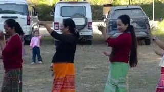Dance performance by Star women's Party Daporijo 