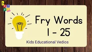 Fry Words #wordsforkids #words #sightwordsforkids #kidseducationalvideos