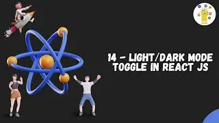 Light/Dark Mode Toggle In React Js | dark mode toggle react | ReactJs Tutorial In Hindi #14