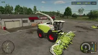 Мод CLAAS JAGUAR 990 930 для Farming Simulator 25