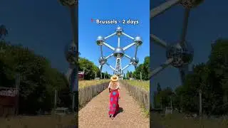 10 Day Europe Itinerary (Interrail Friendly! 🚂)  #shorts #travelshorts #travel #europe #interrail