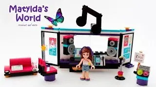 Lego Friends 2015 Pop Star Recording Studio Set 41103 Speed Build