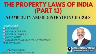 Stamp Duty and Registration Charges