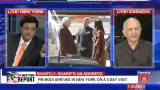 The Newshour Debate from New York: Nawaz Sharif Self Goal - Part 1 (26th September 2014)