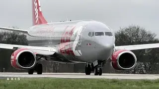 Plane Spotting TAKEOFFS at Leeds Bradford Airport - 4K